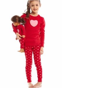 Leveret Pjs and matching doll set - girl
